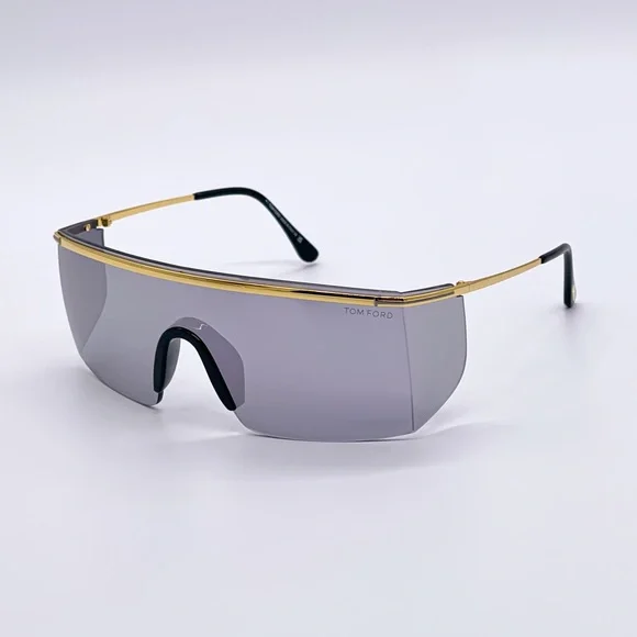 NEW TOM FORD PAVLOS-02 TF980 30C MEN’S SHIELD SUNGLASSES TOM FORD FT0980/S